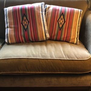 Southwestern Decor, Set of 2 Throw Pillows